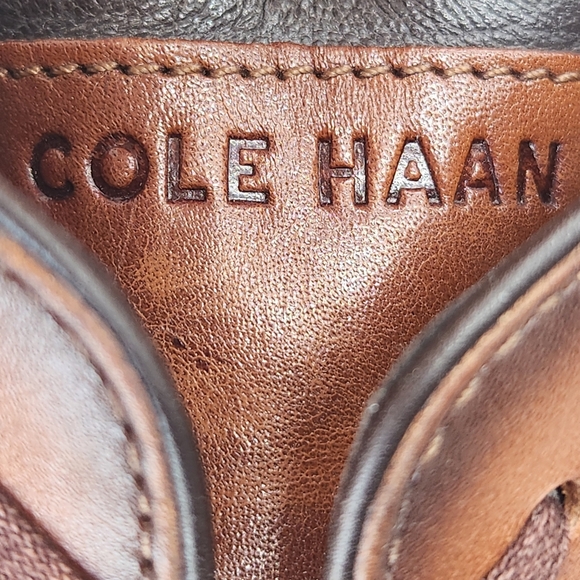 Cole Haan Oxford Shoes Men's 11 Brown Cigar Leather Morse Grand Business Casual - Picture 3 of 15